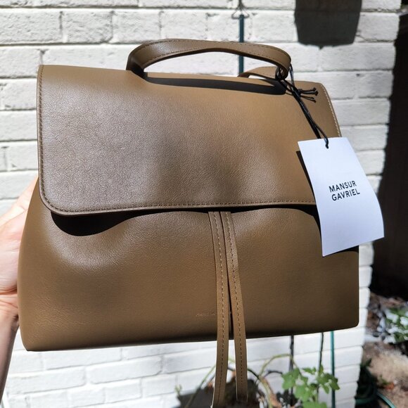 MANSUR GAVRIEL Soft Lady Bag - BRAND NEW & UNUSED - Bamboo - Picture 2 of 8